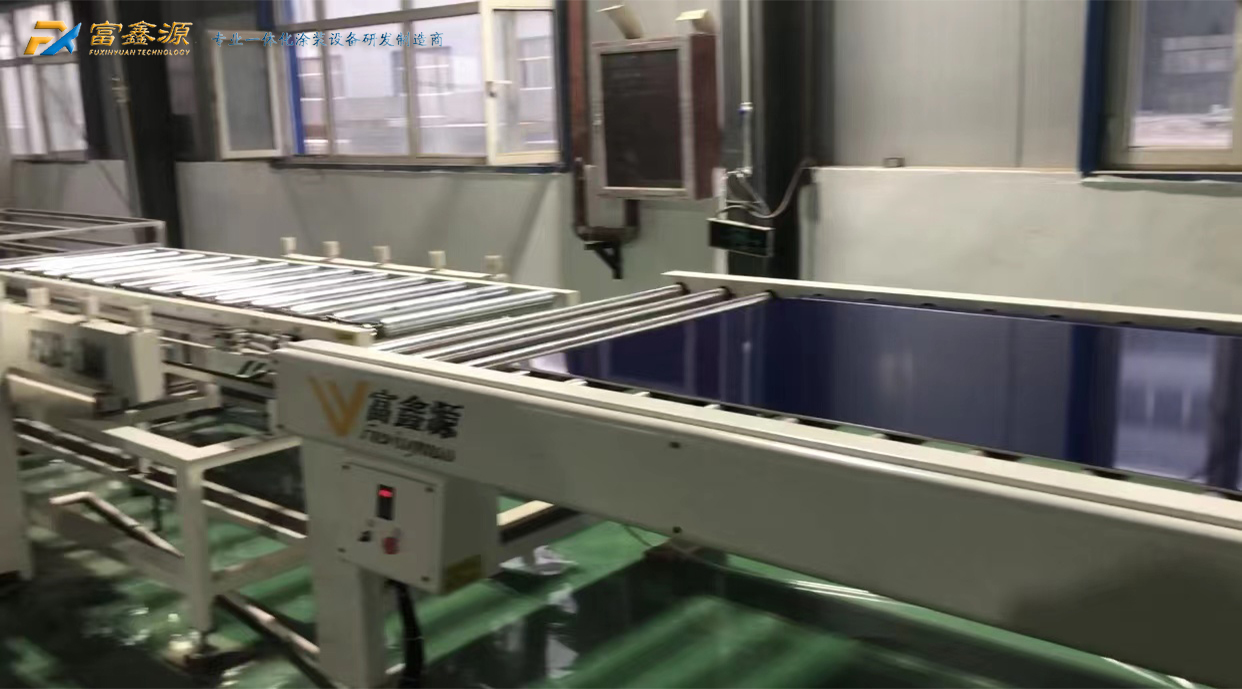 輥涂生產(chǎn)線 滾涂機 輥涂機 輥涂設備 輥涂生產(chǎn)線 滾涂生產(chǎn)線 大板輥涂 uv涂裝設備 富鑫源 富源